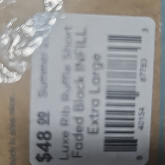 Marine Layer Luxe Rib Ruffle Short - Picture 3 of 4